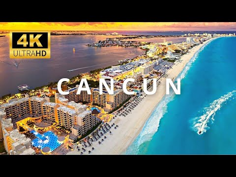 Cancun, Mexico 🇲🇽 in 4K 60FPS ULTRA HD Video by Drone