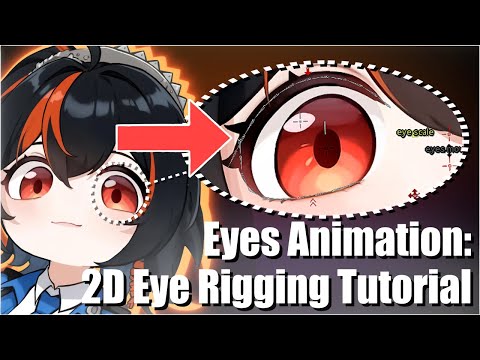 👀How To Animate Eyes. Skeletal/Bone System. Spine Pro 2d.👀@yuphi_kid
