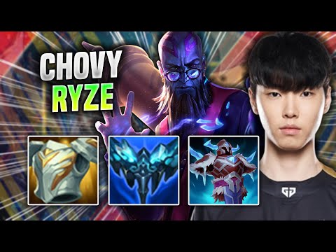 CHOVY IS READY TO PLAY RYZE! - GEN Chovy Plays Ryze Mid vs Zoe! | Season 2022