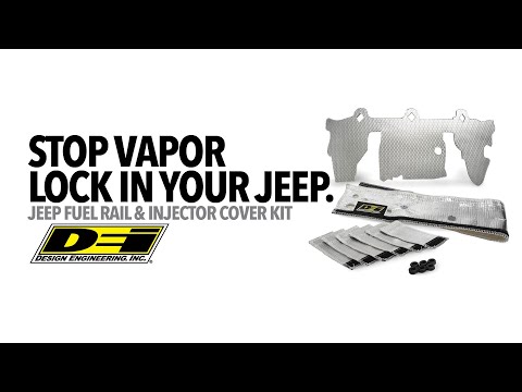 Jeep Fuel Rail and Injector Cover Kit from Design Engineering, Inc.