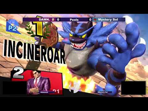 DAMN. (Kazuya) vs Mystery Sol (Incineroar) - Orbitar Stars - Pools