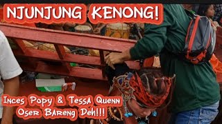 Download lagu Njunjung Kenong🦾Inces Popy Dan Tessa Quen Oser With Ebeg Tirto Agung  Live Lapangan Losari Cilongok mp3