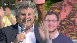 Andy Borg - Adios Amor (??? Andy Borg stolpert ???) - ZDF Fernsehgarten 13.09.2020