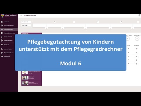 8  Pflegegradrechner Kinder - Modul 6