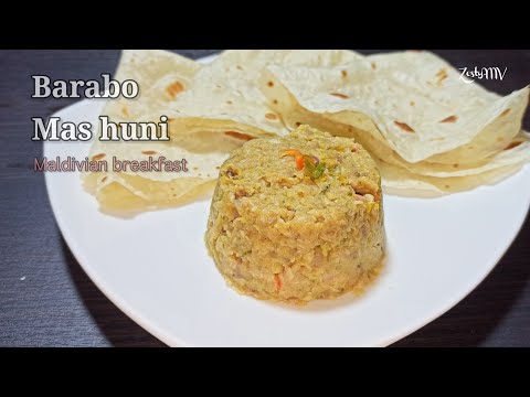 Maldivian breakfast - Barabo mas huni