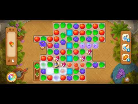 Gardenscapes level 9516 No boosters