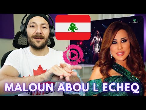 🇨🇦 CANADA REACTS TO Najwa Karam Maloun Abou L Echeq نجوى كرم ملعون ابو العشق REACTION