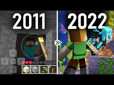 MCPE: Evolution of Updates 2011 to 2022 (The Wild Update)