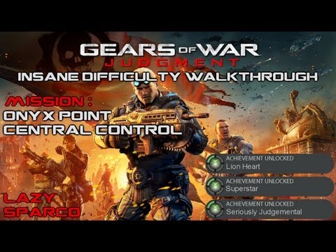 Gears of War: Judgment - Insane Difficulty Walkthrough - Central Control