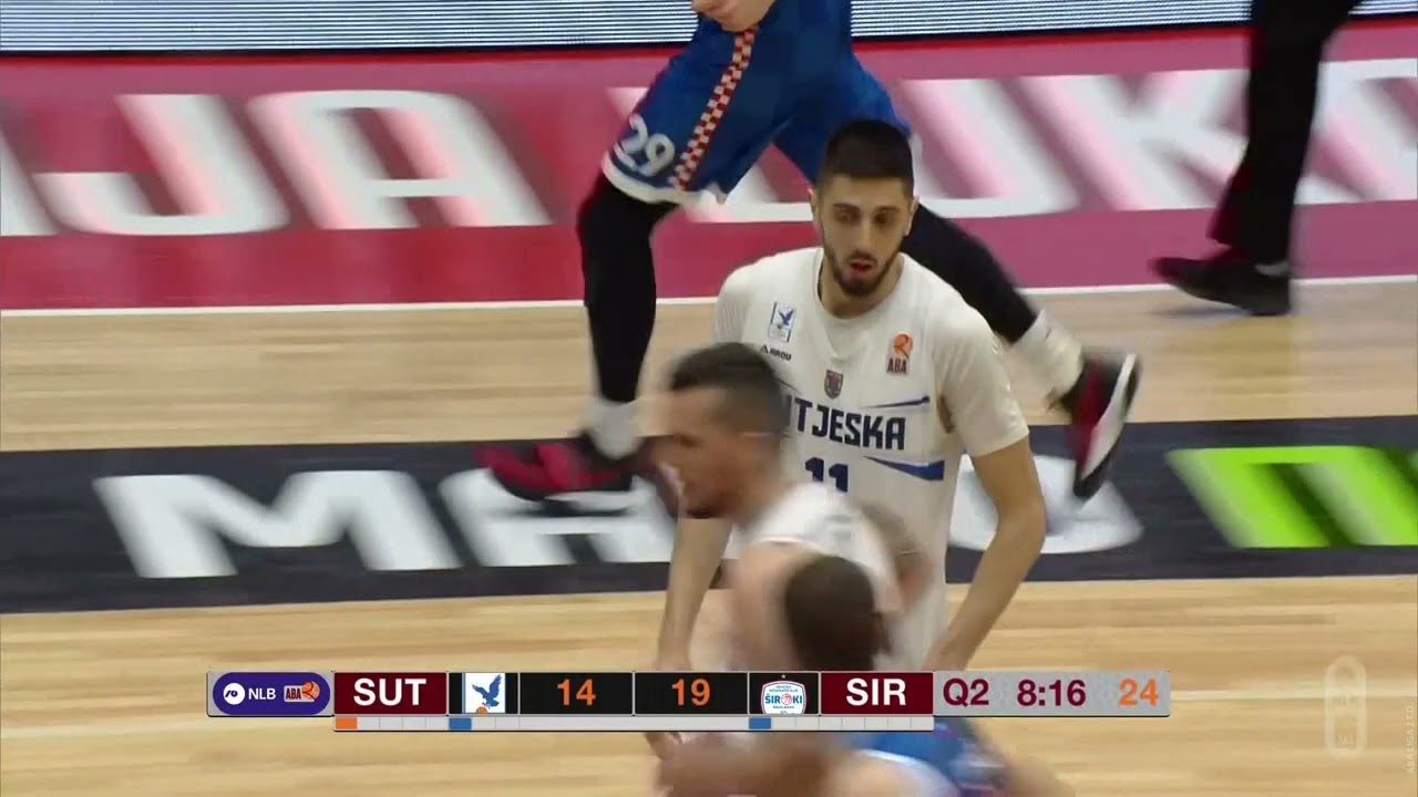 NLB ABA League 2 2021/22 highlights, Round 10: Sutjeska - Široki (12.2.2022)