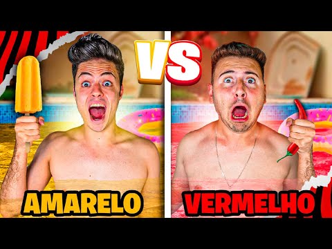 WHOEVER STAYS THE LONGEST IN THEIR COLOR POOL WINS! - Challenge