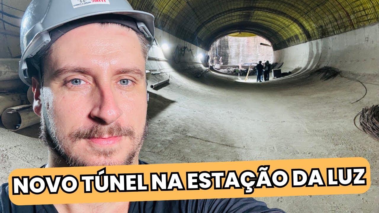 CONHEÇA O NOVO TÚNEL NA ESTAÇÃO DA LUZ