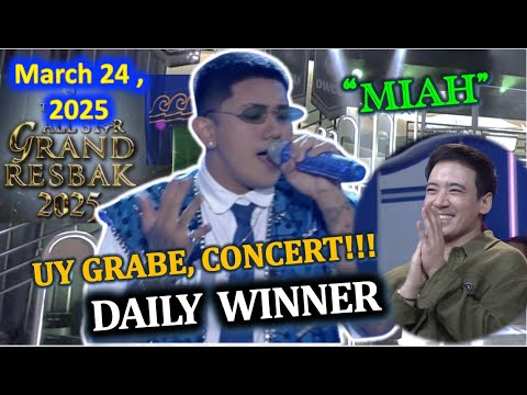 MIAH TIANGCO - TNT Grand Resbak - March 24, 2025