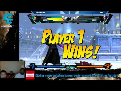 Cross Counter Room @ Evo 2013: Unkn0wn vs. Bee FT5 Runback  - Ultimate Marvel vs. Capcom 3