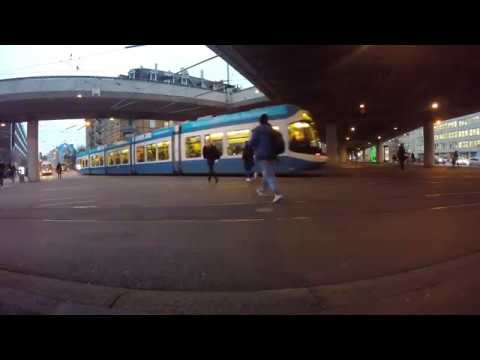 Tramverkehr am Escher Wyss-Platz