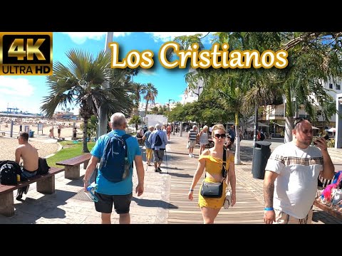 TENERIFE - LOS CRISTIANOS | Feels like Summer 🌞 How crowded is it? 🧐 End of February 2023