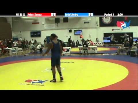 60 KG Consolation R2 - Artas Sanaa RUS vs Todd Andry TMW