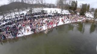 preview picture of video '2014 Lake George Polar Plunge _ Heat 1'