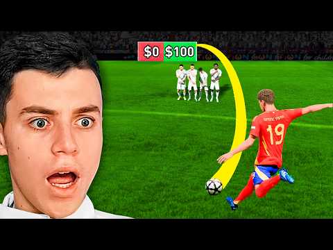 1 Gol de Falta = Gasto 100$