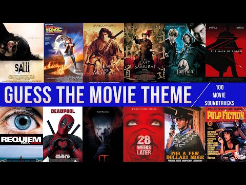 GUESS THE MOVIE THEME (100 MOVIE SOUNDTRACKS)