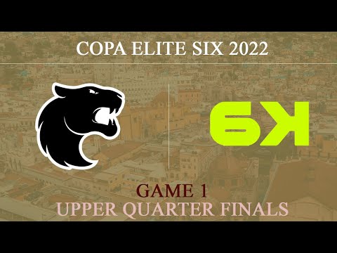 [BR] FURIA vs 6K @Game 1 - Bank | Copa Elite Six 2022 Stage 1