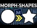 After-Effects: Shape Morphing (In 60 SECONDS!!)