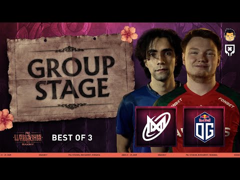Full Game: Nigma Galaxy vs OG - Game 1 (BO3) | PGL Wallachia Season 5 Swiss Stage