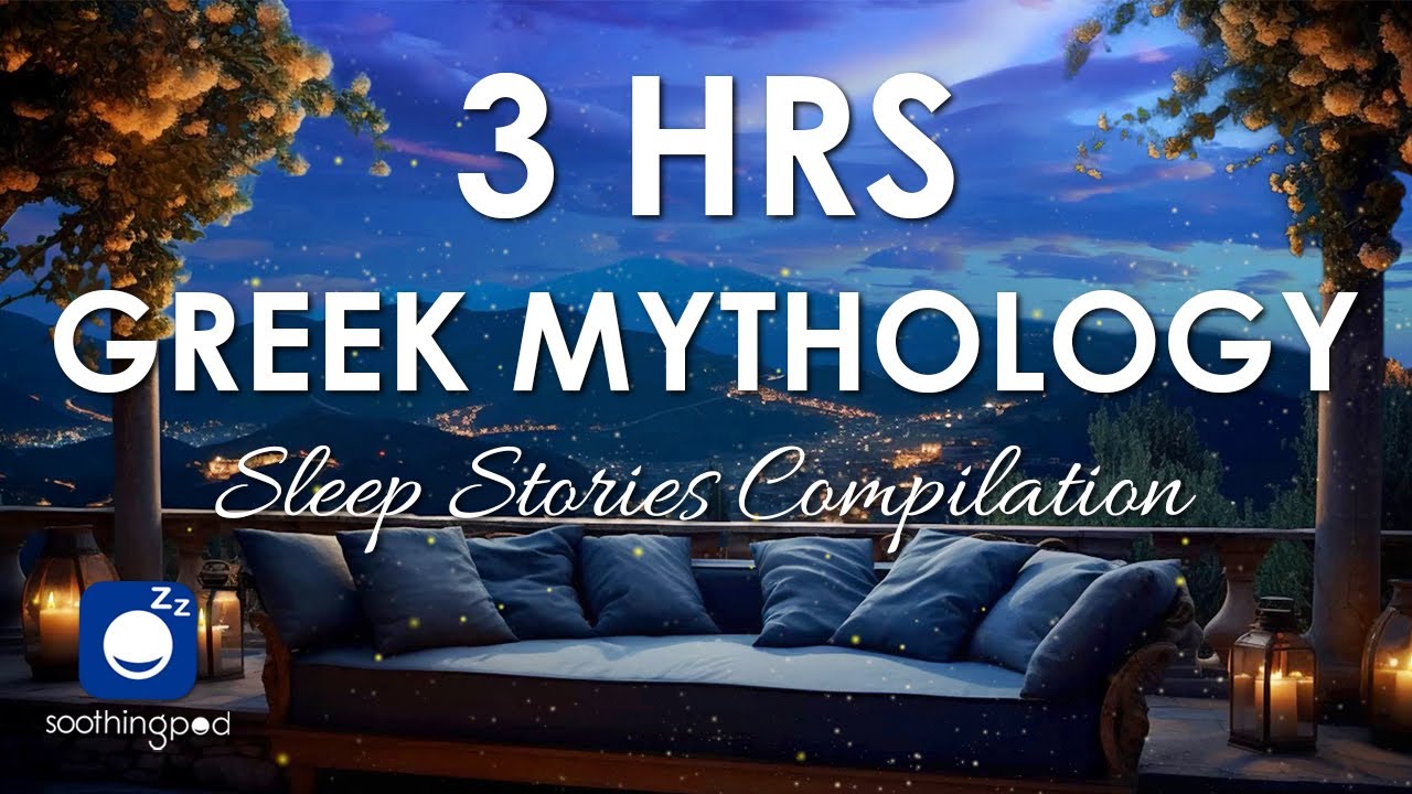 Bedtime Sleep Stories | 💙 3 HRS Olympian Goddesses Greek Mythology Stories Compilation 🔥| Greek Gods