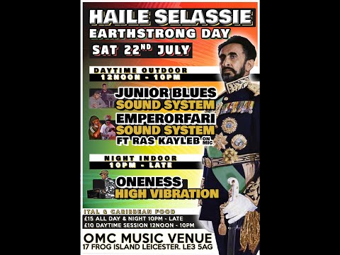 Emperorfari mts Junior Blues @ OMC Music Venue. Leicester. Sat 22nd July 2023 Tnx Rooftop Defo 100%
