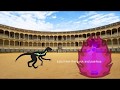 Round 5 Goku Vs Indominus Raptor