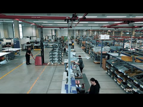 KNAPP – Shuttle-Produktionslinie in Hart bei Graz