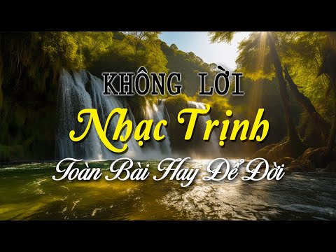 Không Lời Nhạc Trịnh Toàn Bài Hay Để Đời, Hòa Tấu Những Bản Tình Ca Bất Hủ Của Ns Trịnh Công Sơn