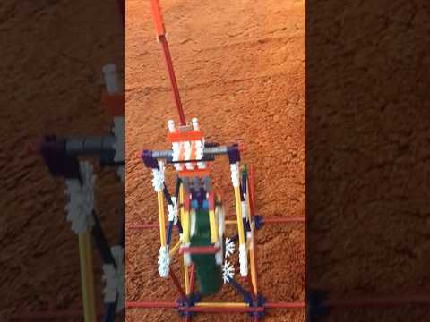 Working k’nex trebuchet #knex #trebuchet