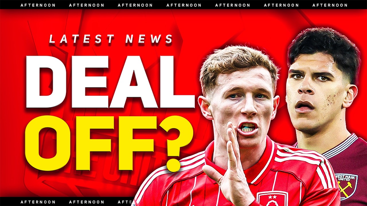 Transfer BLOW! Anderson Race OVER? Man Utd Transfer LATEST!