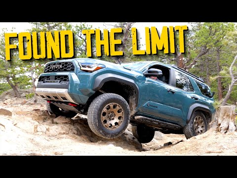 We Grind Our Way Off-Road To The Absolute Limit Of The New Toyota 4Runner Trailhunter!