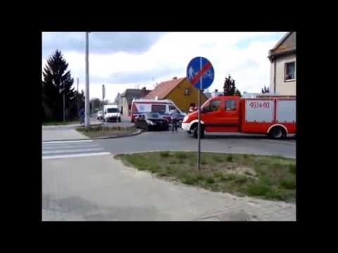 iKrotoszyn TV - Wypadek na ul. Rawickiej w Krotoszynie