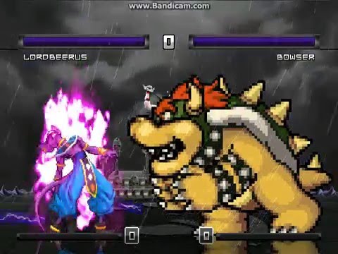 Mugen: Lord Beerus vs Bowser