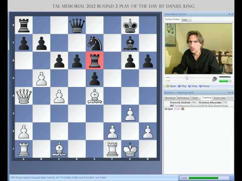Tal Memorial 2012 Round 2 Play of the Day by Daniel King: Kramnik - Grischuk