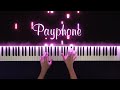 Maroon 5 Payphone No Rap Piano Cover With Strings With Lyrics PIANO SHEET