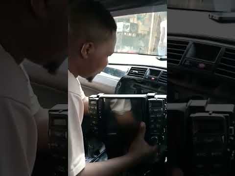 TOYOTA  CROWN👑 installation Android radio full option sceen head unit