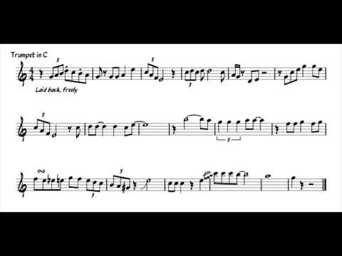 Louis Armstrong "Love Is Here To Stay" Trumpet Solo Transcription