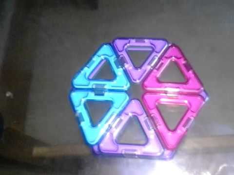 Подводная лодка из магнитного конструктора Magformers!