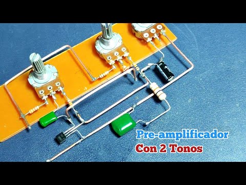 Super Preamplificador Con 2 TONOS