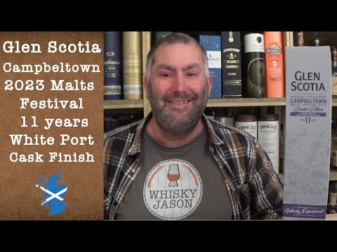 Glen Scotia Campbeltown 2023 Malts Festival 11 years White Port Cask Finish Review by WhiskyJason