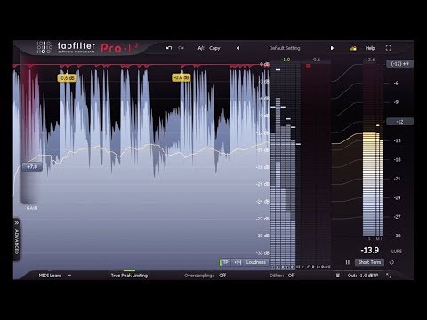 Introduction to FabFilter Pro-L 2 limiter