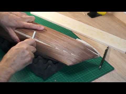 HMS ENDURANCE#OCCRE Ep.12 / Colocación y finalización del segundo forro de sapelly.