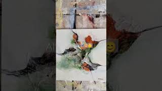 Acrylique 20x20-Abstrakte malerei - Peinture abstraite