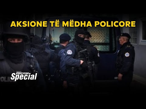 Aksione të mëdha policore, shumë të arrestuar gjithandej Kosovës - Edicioni Special
