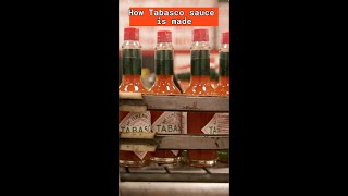 How Tabasco sauce is made #shorts #tabasco #hotsauce #spicyfood by Eater