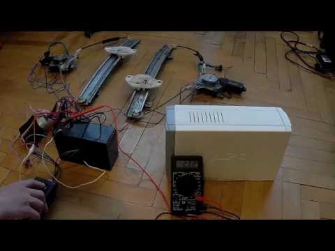 Доводчик стекол Sheriff PWM-200. Подключение и пример работы